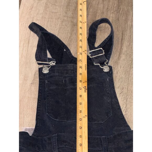Levis Premium Womens Black Denim Overalls W25 - Picture 10 of 10